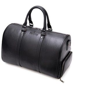 Noblag Leather Weekender Travel Duffel Bag